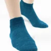 Calza cotone e cashmere azzurro_X105 Felis