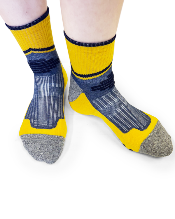 Calza cotone e tencel giallo_TC2053 Polisportiva 4T