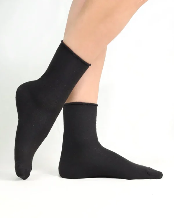 Calza lana e elitĆØ nero_DC325 Levante