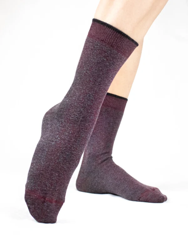 Calza tencel bordeaux_DC257 Enza