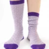 Calze-lana-merino-gambaletto-bimbi-lilla e viola_BL33 Juno