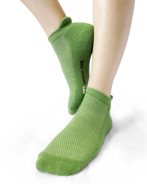 Gripstep-cortissimo-cotone-lana-merino-verde_TC285 GripStep