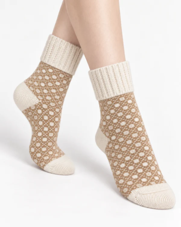 Tessea-fantasia jacquard-merino-extra-fine-panna-e-cammello_DC290 Tessea