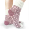 Tessea-fantasia jacquard-merino-extra-fine-panna-e-rosa antico_DC290 Tessea